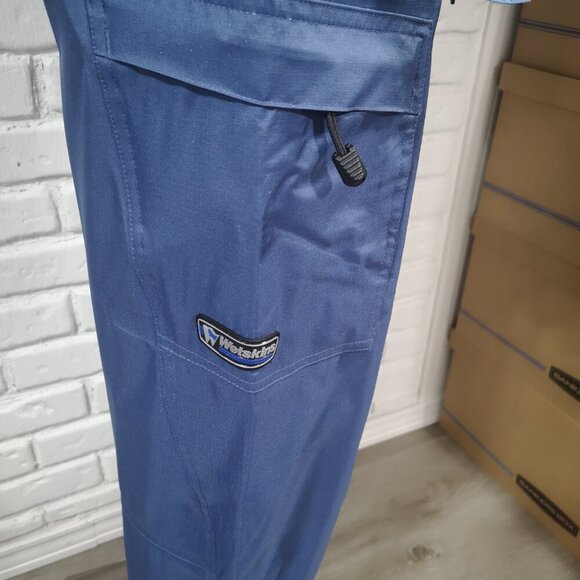 Wetskins Ladies Size Small Blue & White Waterproof 2 piece Rain Suit - Picture 8 of 16